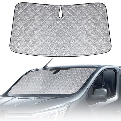 Sonnenschutz Frontscheibe Kompatibel mit Renault Trafic 2001-2025