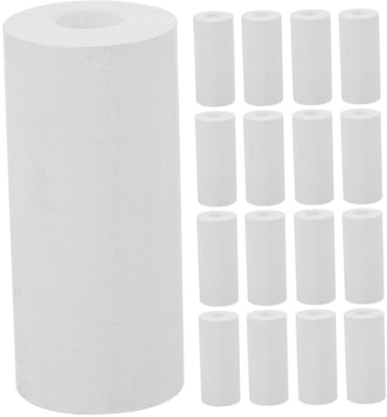 CONGARTENO 20 Pièces Rolls de Papier Thermique pour Garçon Fille Caméra Instantanée Papier Blanc Recharges pour Dessin DIY Correction Impression Photo Créative et Amusante