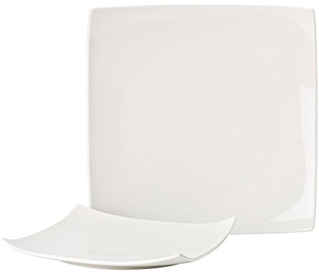 Utopia Pure White, E10001-000000-B06012, Square Plate 10.75 (27.5cm) (Box of 12)
