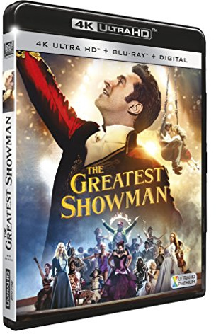 The Greatest Showman 4K [Blu-Ray] [Region Free] (English audio. English subtitles)