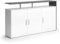 Vicco Kommode Amato, Regal mit Türen, Weiß/Anthrazit, 160 x 91.6 cm