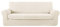 Deconovo Sofabezug Jacquard Stretch Sofaüberzug Couchbezug Sofahusse Hotel Indoor, 3-Sitzer(180-230 cm), Weiß