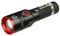 DAI QI Linterna Recargable USB XML-T6 Linterna Led Zoomable 3 Modos de antorcha para 18650 con Cable USB Camping