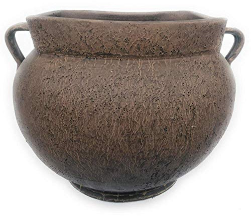 Maceta de barro rustica dos asas 4 PICOS G exterior e interior 25 cm x 30 cm
