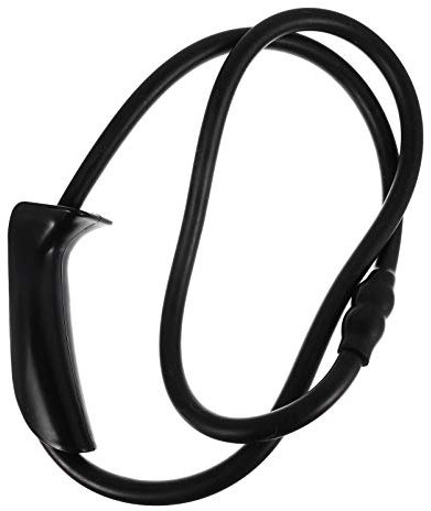 BESPORTBLE Bogenschießen Gummiband Offen Bogen Widerstandsbänder Bogen Trainingsgerät für Bogenschießen Arm Krafttraining Fitnessgerät Schwarz