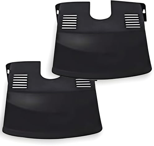 NEAT 2-Pack Black Plastic, Keep Your Drains Clear & Tidy - Outdoor Drain Cover Protector, Stops Leaves, Gutter Guard, Outside Grid Covers, Barrier Tidy, Includes Manhole Cover & Drain Guards