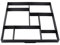 Cement Path Mould 50cm Concrete Moulds Paving Garden Pave Mould Concrete Paving Mold Paving Moulds for Garden Path Maker Mould 50 * 50 * 4.5CM