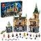 LEGO 76389 Harry Potter Schloss Hogwarts Kammer des Schreckens Spielzeug, Set mit Voldemort als goldene Minifigur und der Großen Halle