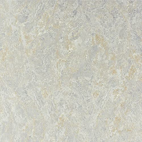 Arthouse Marble Patina Soft Gold Wallpaper 296804 - Textured Vinyl Metallic Gold