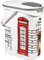 Curver Conteneur à Croquettes Pour Chien - 10L/4KG - Pets Collection - Rangement Hermétique Anti-Odeurs pour Nourriture pour Chiens - 19 x 30 x 35 cm, Blanc