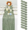 Showgeous 12 Stück Käsetuch Tischläufer Salbeigrün, 90 x 300 cm Tischläufer Boho Style Rustikaler Seihtuch Gaze Stoff Tischdekoration für Vintage Hochzeit Geburtstage Babyparty Urlaub Party