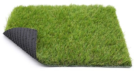 BONERVA Césped Artificial Garden Plus 30 mm, Rollo 1x4 m, Jardín Terraza Patio Balcón, Alfombra Exterior Drenante Verde, Aspecto Natural, Fácil Mantenimiento, Decoración Exterior