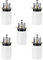 Aposous 5X Pot D' de Pompe à Vide 500Ml Machine à Traire Bidon D' en Plastique pour Accessoire de Machine à Traire de ChèVre de Mouton de Vache