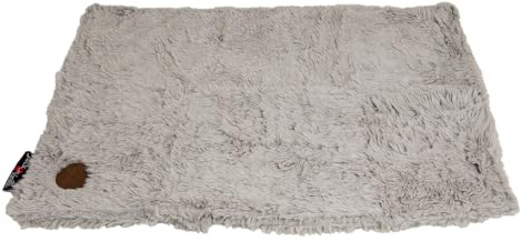 JACK AND VANILLA, Hundedecke, Muschelmodell, Muschelgrau, Größe XS-S, 75 x 50 cm