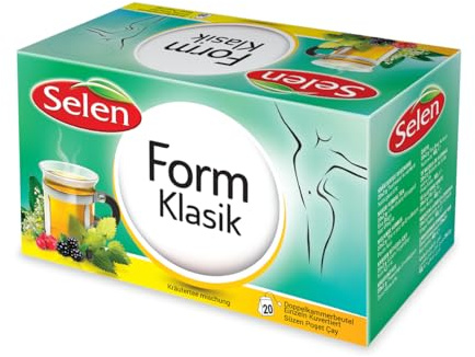 SELEN Form Klasik, 20x2g Einzeln kuvertierte Teebeutel - 40g