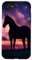 Hülle für iPhone SE (2020) / 7 / 8 Pferd Sonnenuntergang Reiten Pferdebesitzer Pferd Mädchen