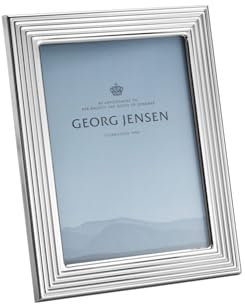 Georg Jensen [W] Bernadotte Picture Frame Plastic & Ss Mirror 13X18Cm (5X7 In