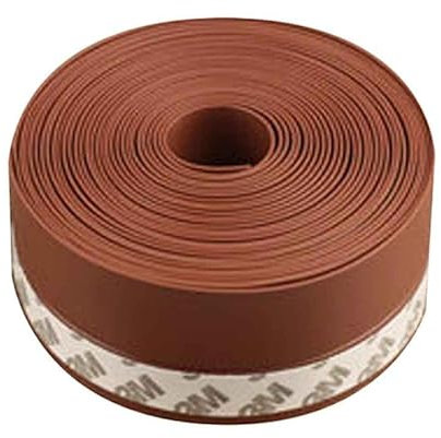 3 metros de junta adhesiva para puertas y ventanas, con adhesivo, burlete de silicona para debajo de la puerta, tiras aislantes térmicas para puertas y ventanas, protección contra el frío y el ruido