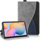 AsWant Funda Carcasa per Samsung Galaxy Tab S6 Lite de 10.4 Pulgadas 2024/2022/2020 (P620 / P625 P610 / P615) - Estuche Inteligente Ultra Slim PU Protectora (Gris)