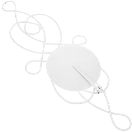 MAGICLULU Kreativer Wand-kerzenhalter Aus Vintage Wandkerzenständer Für Romantische Dekoration Langlebiger Weißer Metallischer Wand-kerzenhalter Für Wohnzimmer Und Schlafzimmer