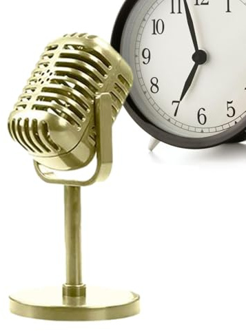 False Microphone | Vintage Microphone Support - Vintage Toy Microphone, Use