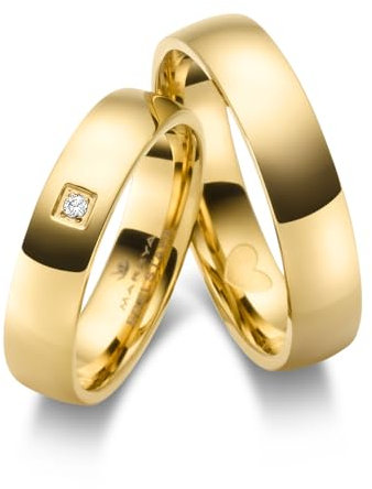 MARRYA Edelstahl Ringe Trauringe Eheringe Partnerringe