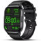 Deunis Bliknes K21 Smartwatch 2,01 Zoll für Damen Herren mit Telefonfunktion und Benachrichtigungen, kompatibel mit Android und iOS, Schlafmonitor, Schrittzähler, Fitness Tracker.. (Schwarz)