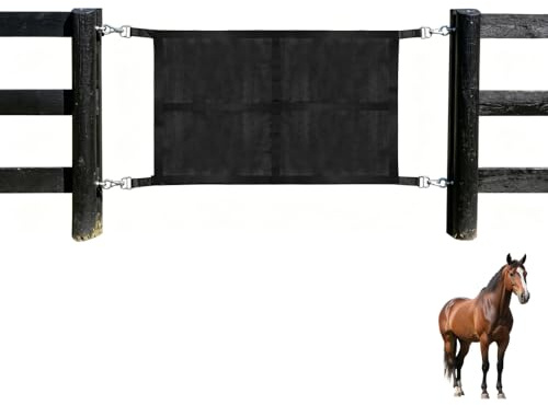 Horse Stall Guard, Adjustable Barrier for Horse Stable Door Equestrian Yard