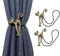 Kreative Katze Magnetische Vorhang Raffhalter Gardinen Raffhalter 2er Set Gardinenhalter Vorhang Halte Schnallen Vorhang Binder Gardinenraffer für Home Büro Hotel Dekoration Retro Bronze