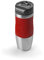 IBILI Bicchiere termico 400 ml rosso, acciaio inox, doppia parete, riutilizzabile, tazza da caffè