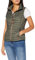 camel active leichte Steppweste ärmellos Damen Grün, 40