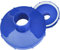 Algenschnapper Adaptador Universal para Aspirador de Suelo, conexión roscada de 80 ... 82 mm a Conector de Manguera de 32 mm, Azul/Blanco