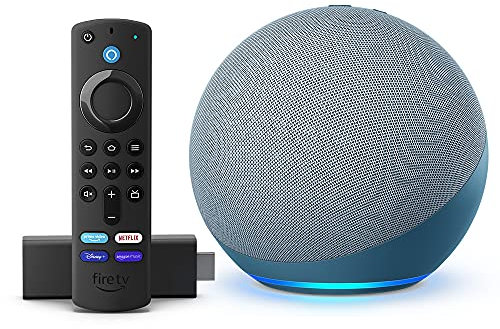 Echo (4.ª generación) + Fire TV Stick (incluye controles del TV)