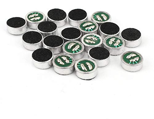 NEW LON0167 20 PC-Zylinder-SMD-Elektret-Kondensatormikrofon-Abnehmer 9x4.5mm Ersatz(20 Pcs Cylindrical SMD Electret Condenser Microphone Pick-up 9x4.5mm Replacement
