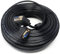 50m VGA to VGA Cable 15 pin SVGA Male to Male for Monitor Computer PC Laptops TV Projectors Extension Lead, HD15 All Data Pins Connected 164ft Black