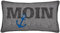 HSV Hamburger SV Kissen 'Anker', Grau, Polyester, Rechteckig, 45 x 26 cm, Kissen