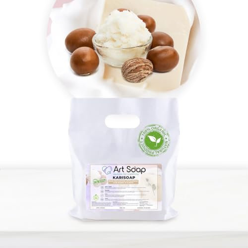 Resin Pro ArtSoap KariSoap - Basis für hausgemachte Sheabutterseife 1 kg Weiß, Basis für einfache, sichere und vielseitige Seifenherstellung, Schmelz- und Gießseifenbasis
