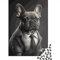 FUmoney 1000 Teile Puzzle für Erwachsene, Französische Bulldogge, Puzzle für Erwachsene, 1000 Teile, schwierige Herausforderungspuzzles für Jugendliche, kreative Holzpuzzles für Geschenke, 1000 Teile