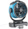 XPower Ventilador de nebulización para exteriores, oscilante, resistente, potente de alta velocidad, ideal para camping, patios, picnics y más (FM-68W)