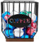 Coffee Pod Holder, Metal Coffee Pod Storage, Counter Coffee Capsule Holder, Coffee Bar Accessories, Large Capacity Black Wire Kup Storage Basket with Wooden Base for Kitchen and Office