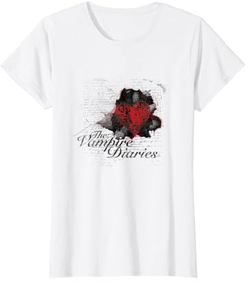 The Vampire Diaries Heart Diary T-Shirt