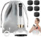 Serenya Masseur Anti-Cellulite Électrique, Ventouse Puissante avec Gua Sha, Chaleur Infrarouge et Vibration, Raffermit Cuisses, Ventre, Fesses, Peau Lisse (Blanc)