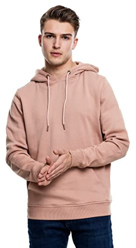 Urban Classics Herren Basic Sweat Hoody Kapuzenpullover, per Pack Gelb (Amber 915), X-Large (Herstellergröße: XL)