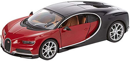 BBURAGO MAISTO FRANCE - M39514 - Maquette - Kit Métal Bugatti Chiron 1/24 - Couleur Aléatoire, petit