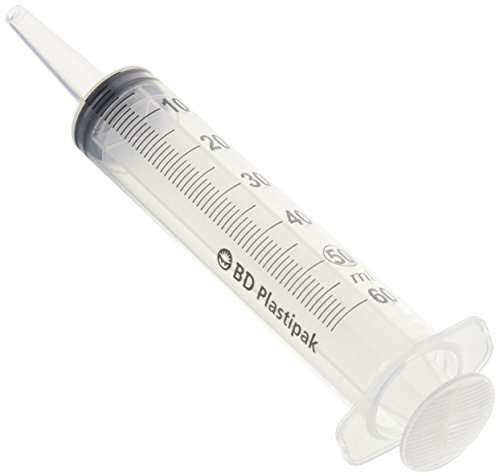 B-D SERINGUE SANS AIGUILLE BD PLASTIPAK - Cathéter Cône 50 ml - Pack de 60 seringues