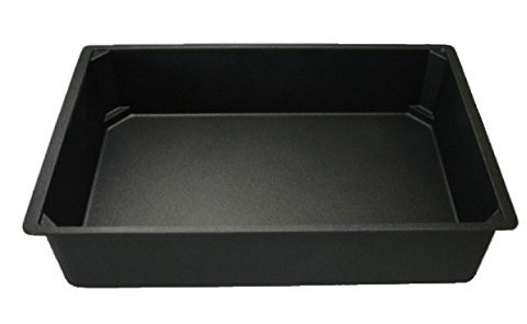 Silex Schlichte Rechteckige Backform für Silex Jumbo Multi Grill, Schwarz, Edelstahl, Kratzfest, Spülmaschinenfest, Ofenfest, Grillen, Backen, Eintöpfe, Saucen, Pizza, Kuchen, Brot