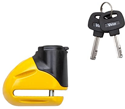 VINZ Eiger Bremsscheibenschloss | Bremsscheiben Motorrad Locker | Schloß Motorradschloss | Rollerschloss ø5.5mm