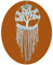Simandra traditioneller handgefertigter Traumfänger mit Lebensbaum im Makramee Stil – hängender Boho Dreamcatcher mit Lebensbaum aus natürlichen Materialien handgefertigt – 16 x 45 cm