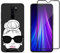 NOVAGO Compatible con Xiaomi Redmi Note 8 Pro - Funda Gel de Silicona + Protector de Pantalla de Vidrio Templado (Lady)