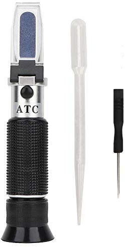 Sommerüberraschung Alkohol-Refraktometer, Bier-Alkohol-Refraktometer Weinhydrometer Bereich von 1.000~1.130 WSG